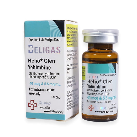 Helio Clen Yohimbine 40mcg & 5.5mg/mL